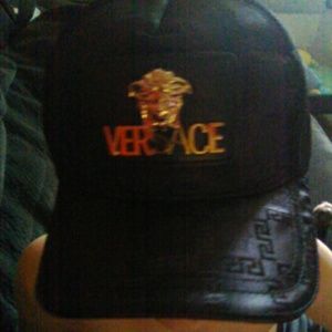 VERSACE BLACK SNAPBACK